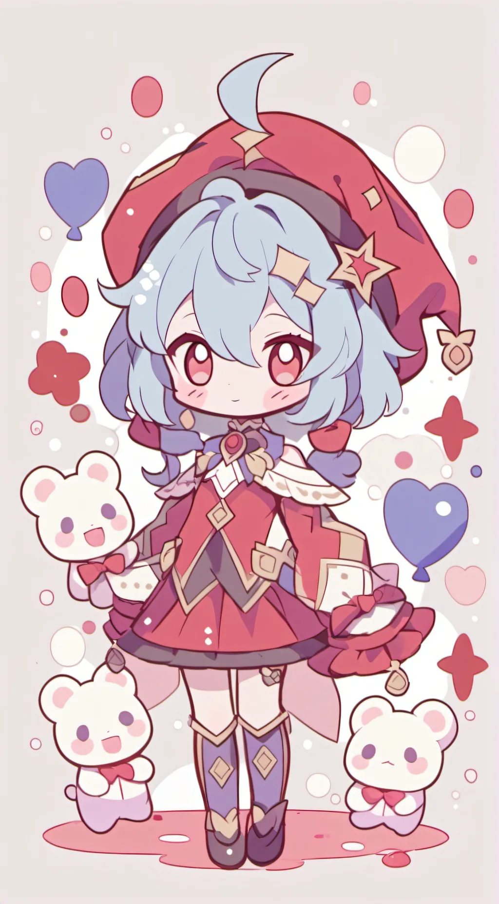 ai character: pomni background