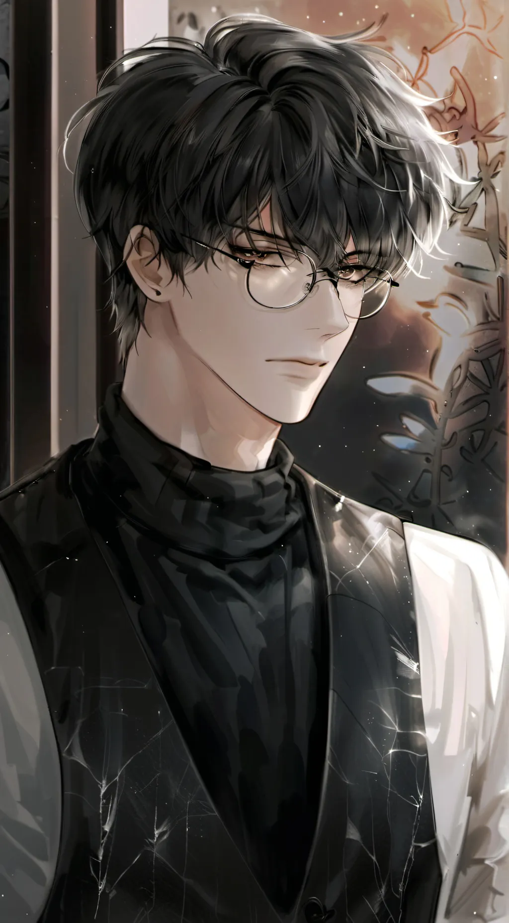 ai character: Leo background
