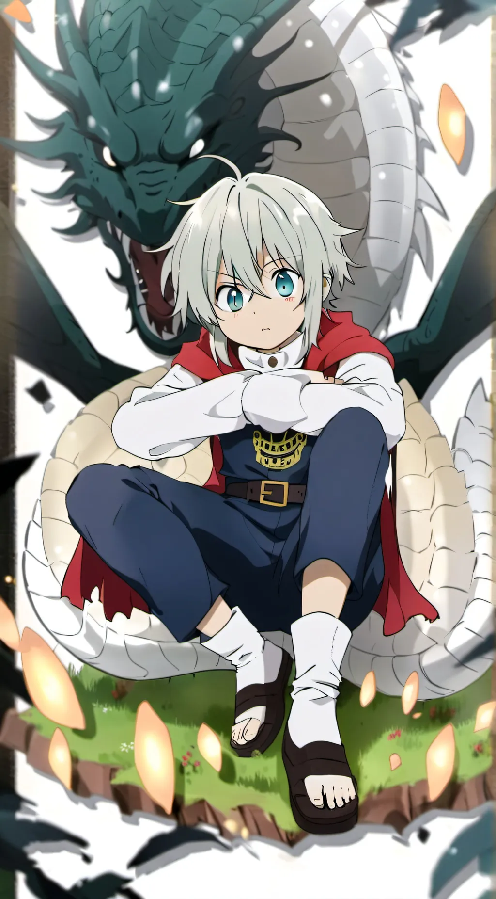 ai character: Calvin  background