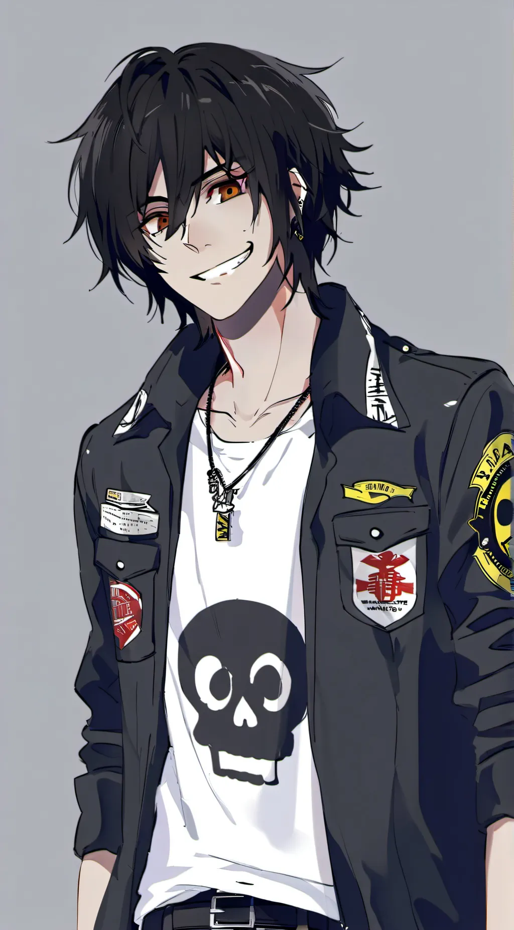 ai character: 💀Nico di angelo💀 background