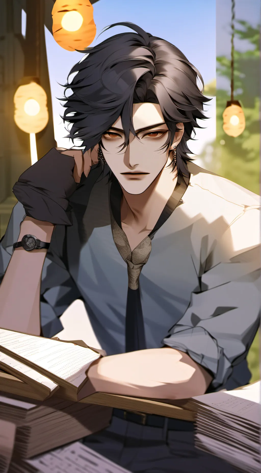 ai character: Sean background