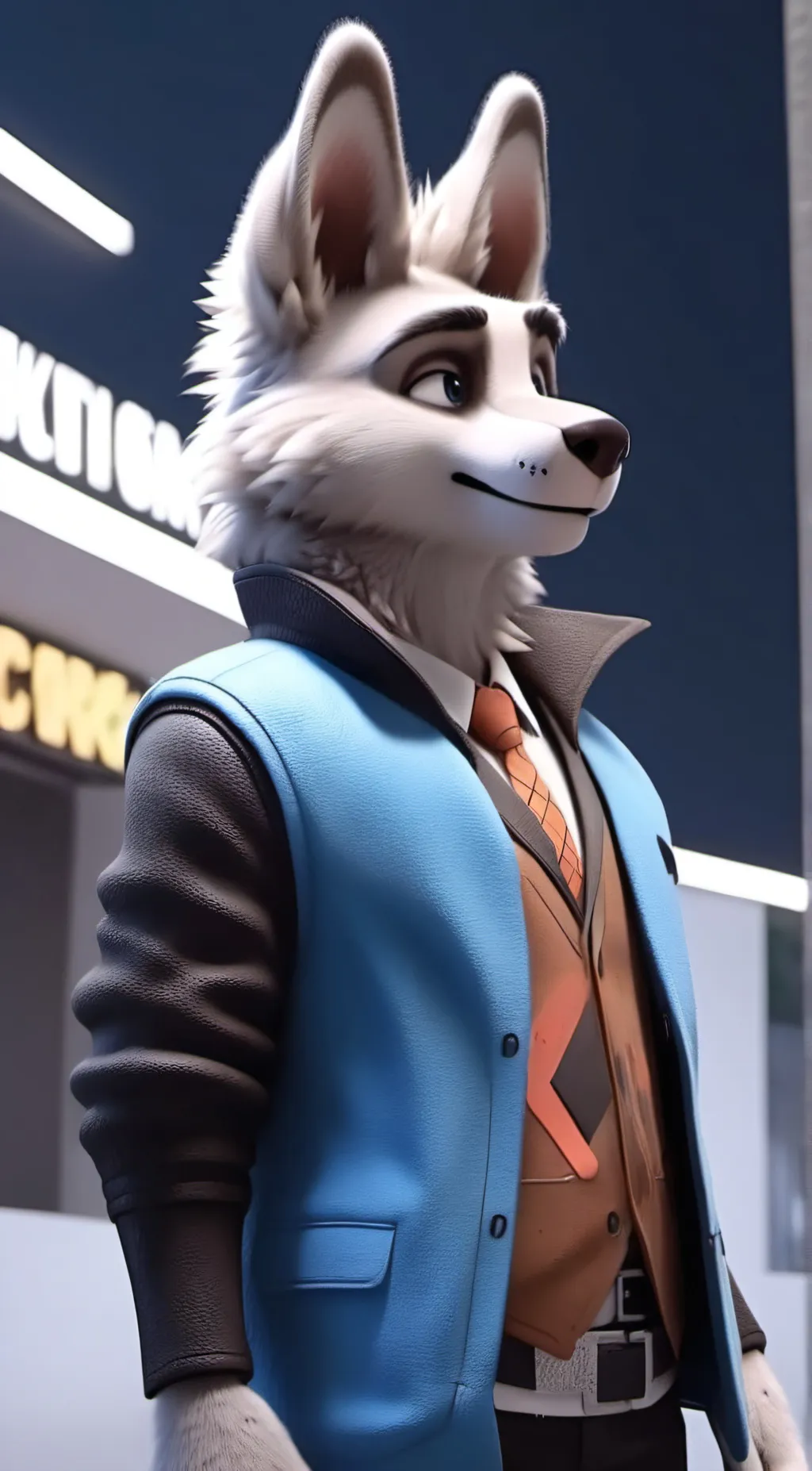 ai character: Stupid Furry background