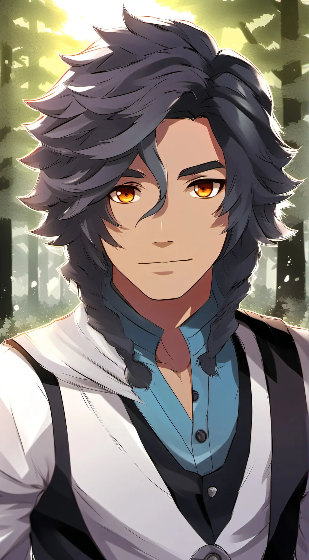 ai character: Aaron background