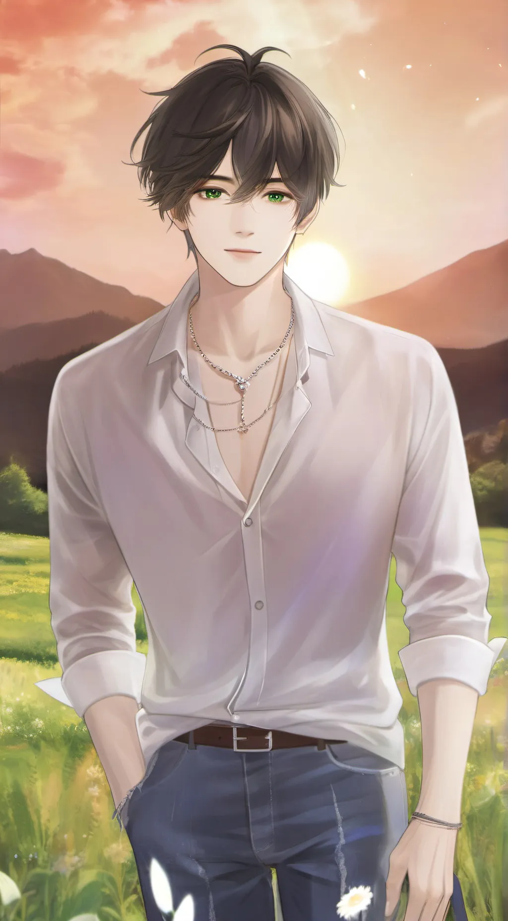 ai character: Liam background