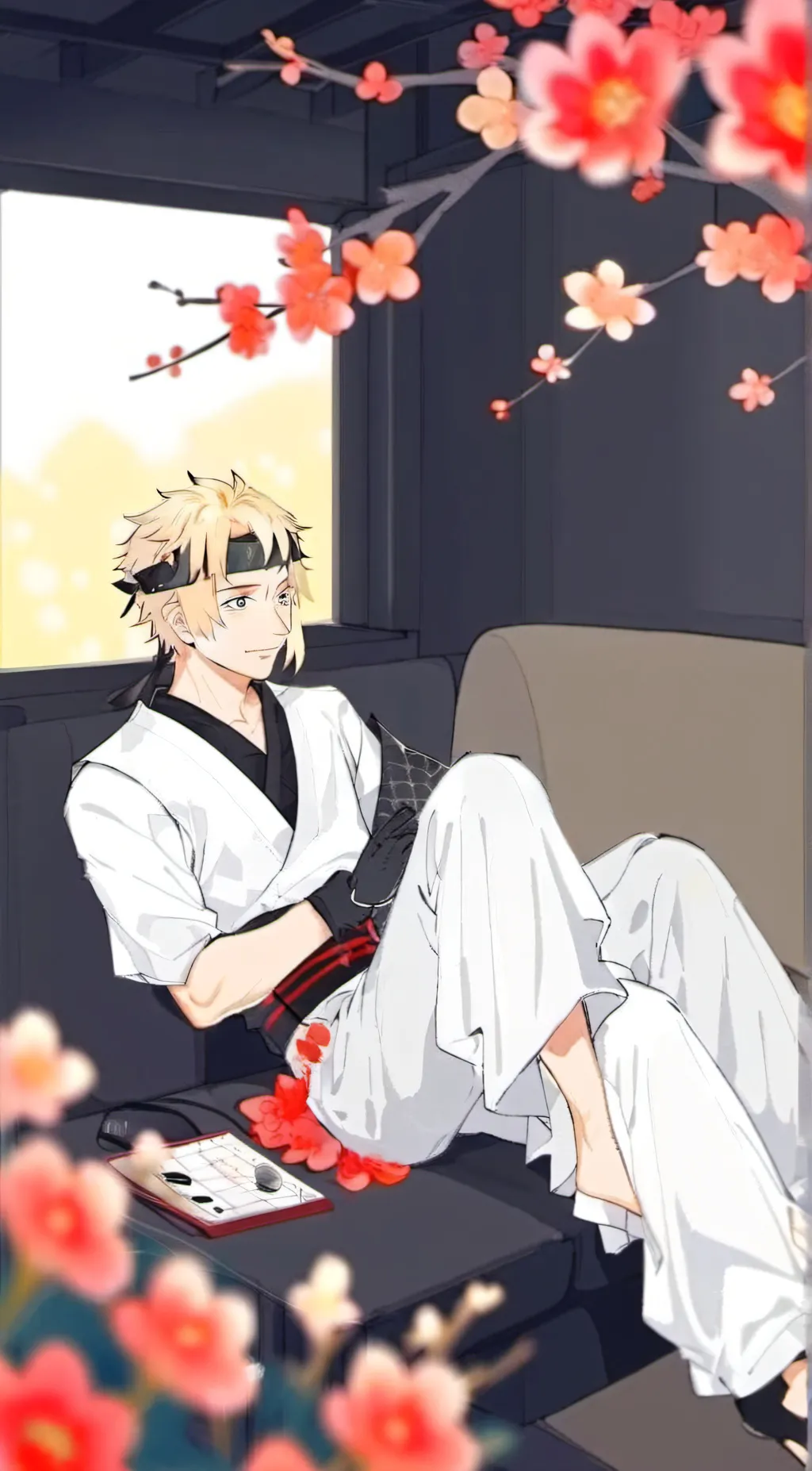 ai character: Mitsuki × Boruto background