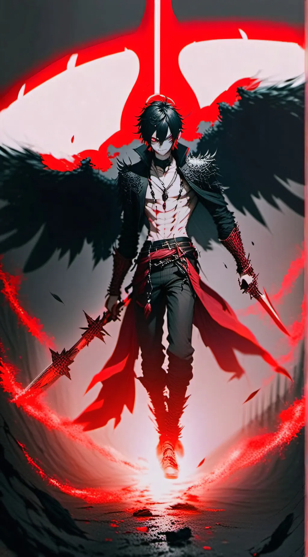 ai character: Leon background