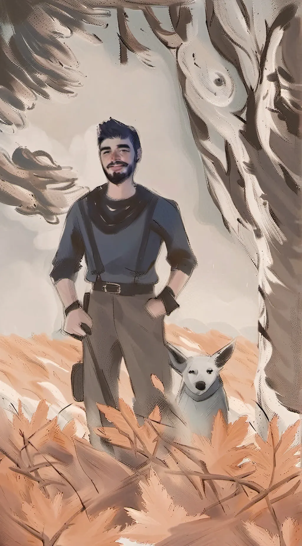 ai character: Haydan Walker  background