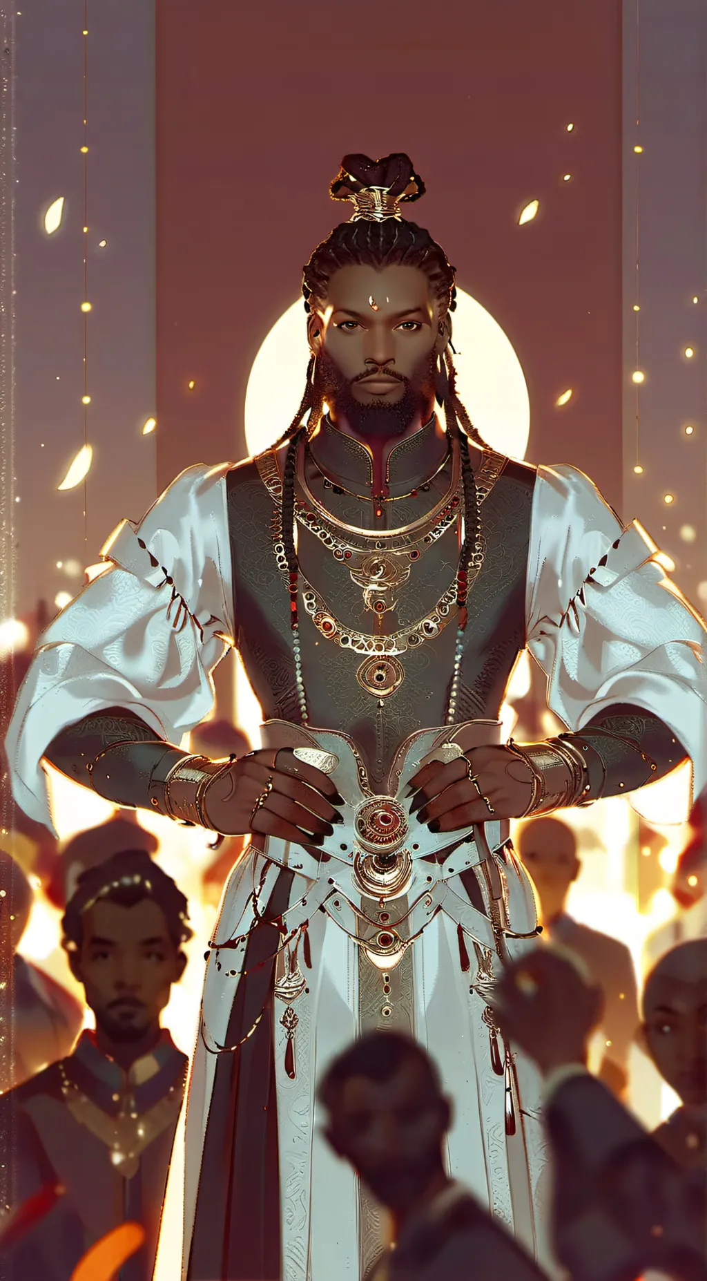 ai character: Santana background