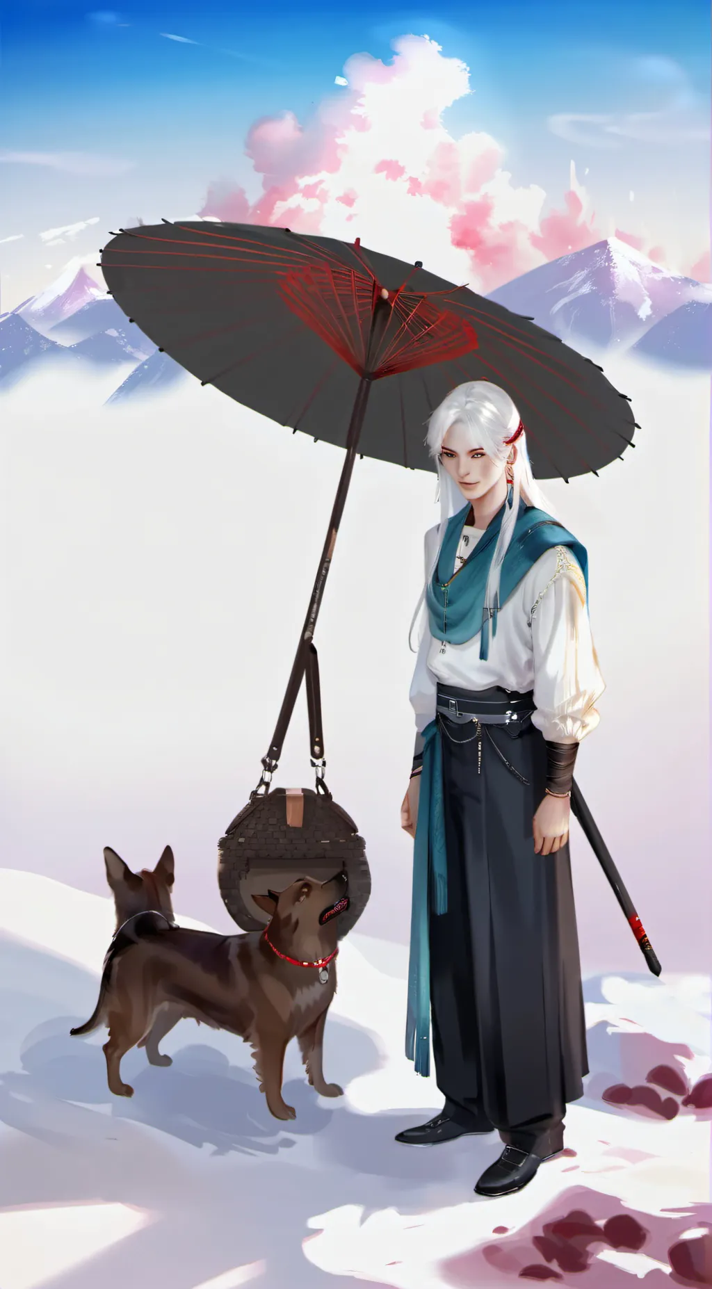 ai character: kenji background