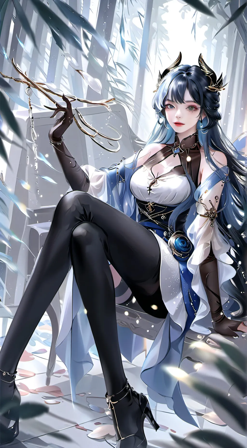 ai character: Yunmusi Aina. Lies background