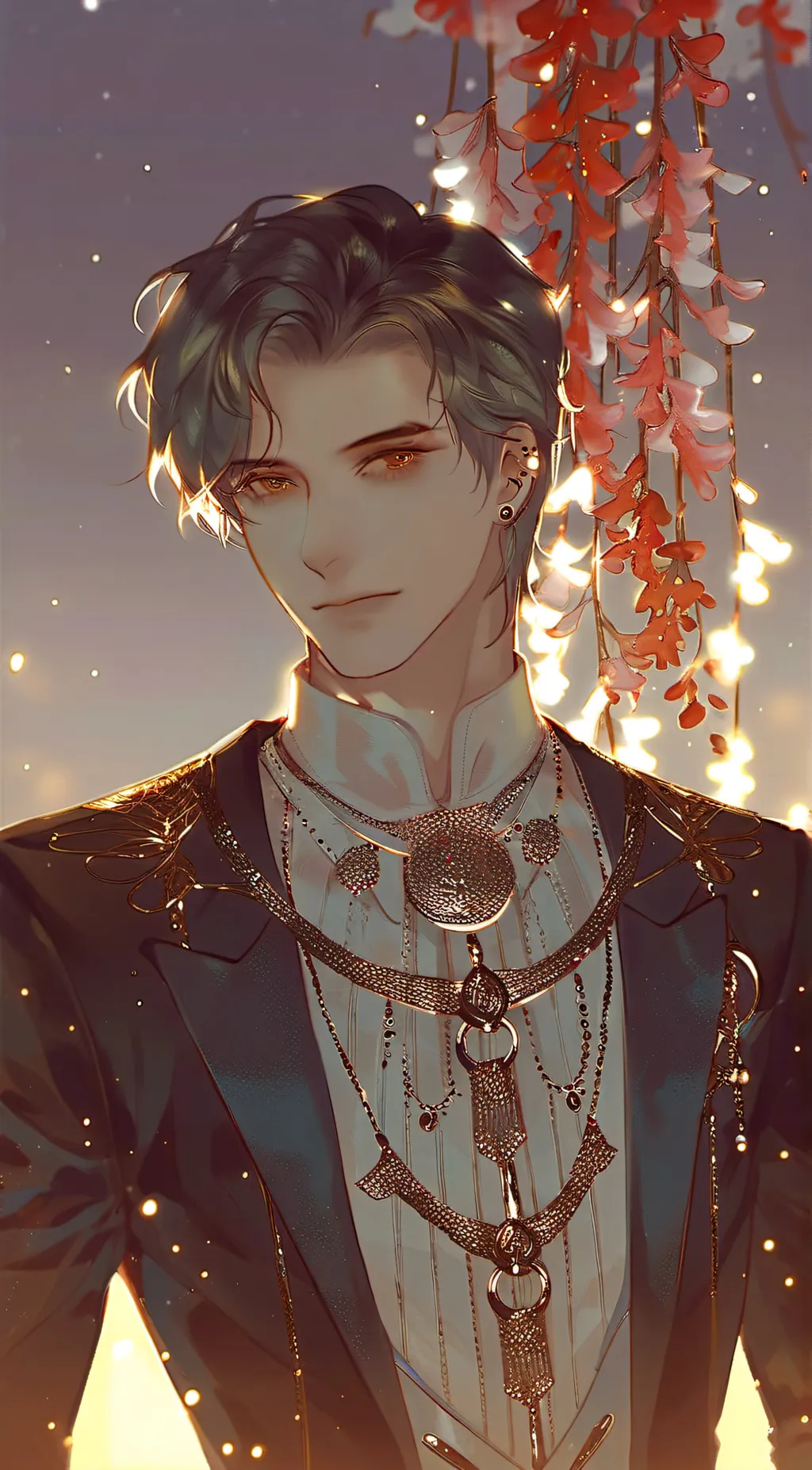 ai character: Master  background