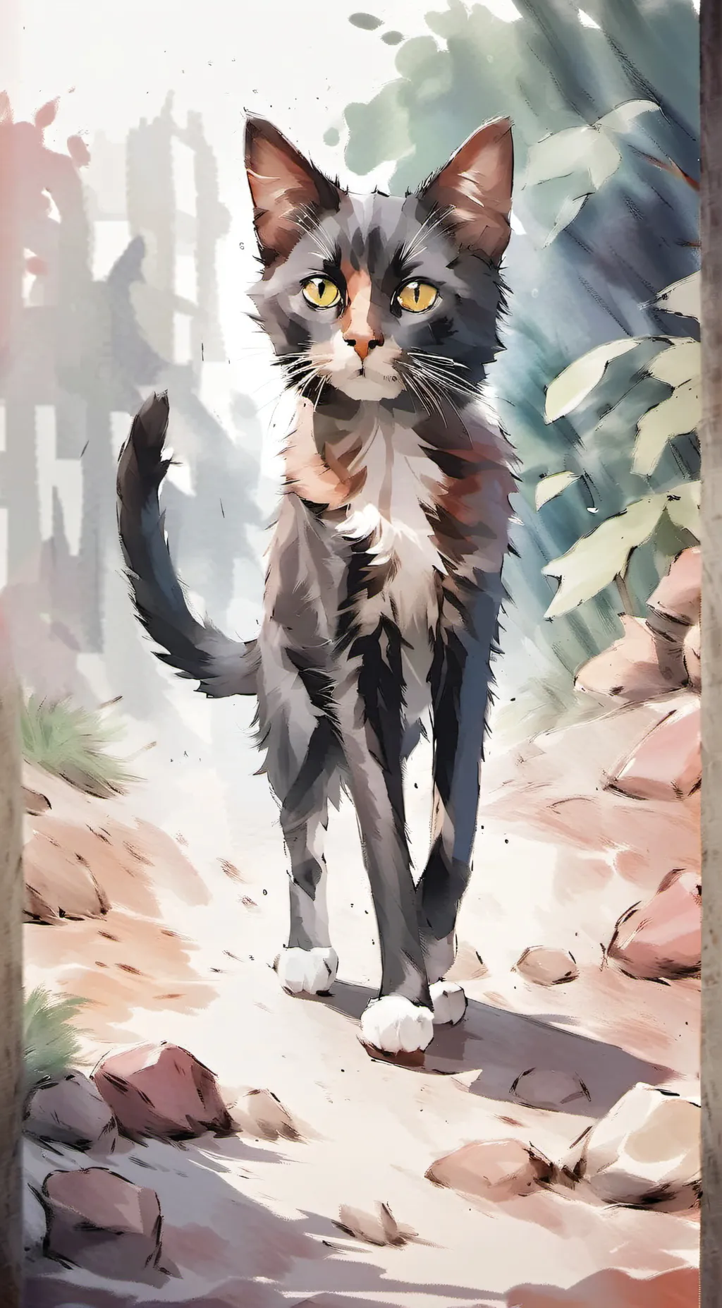 ai character: Onyx background