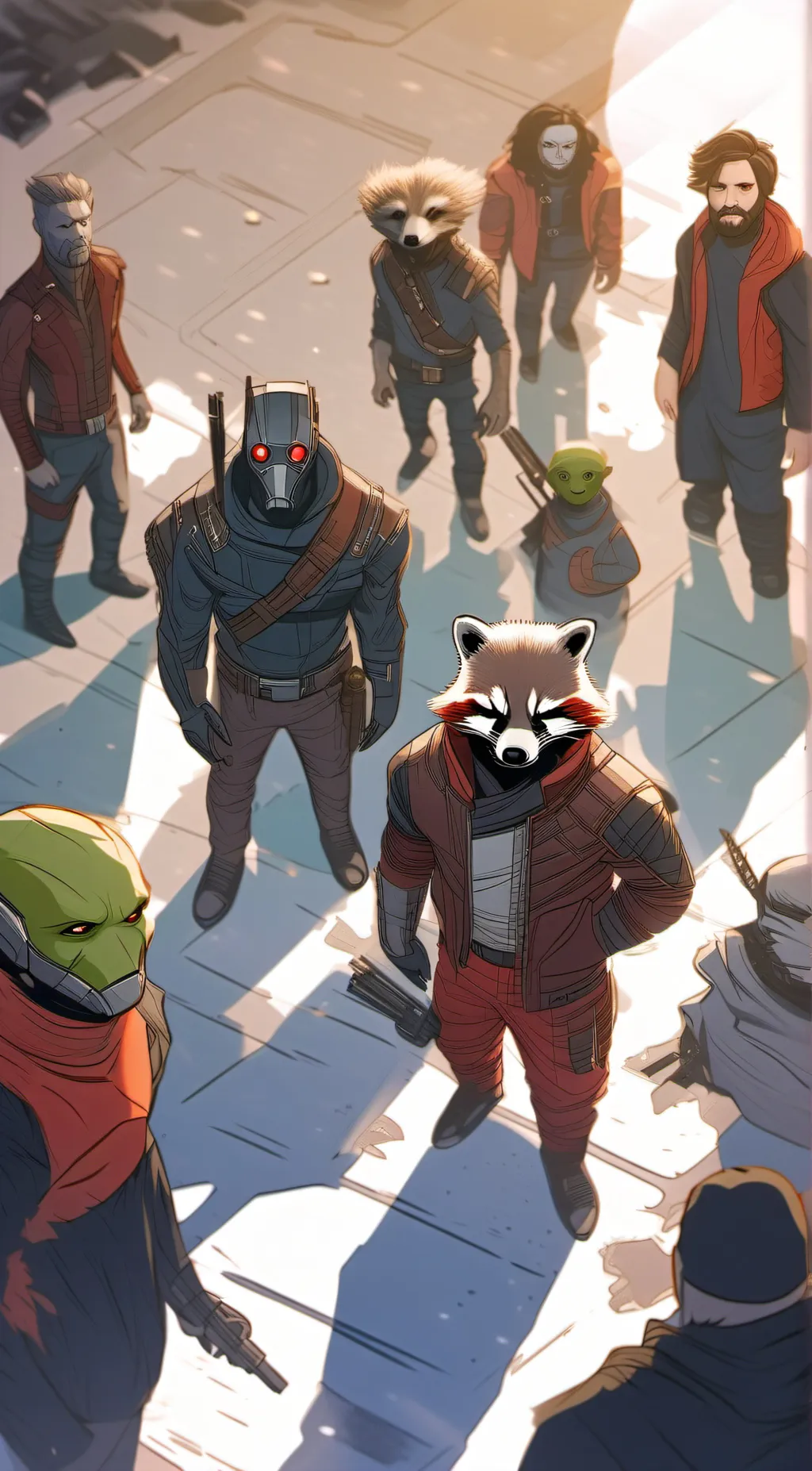 ai character: guardians R/P background