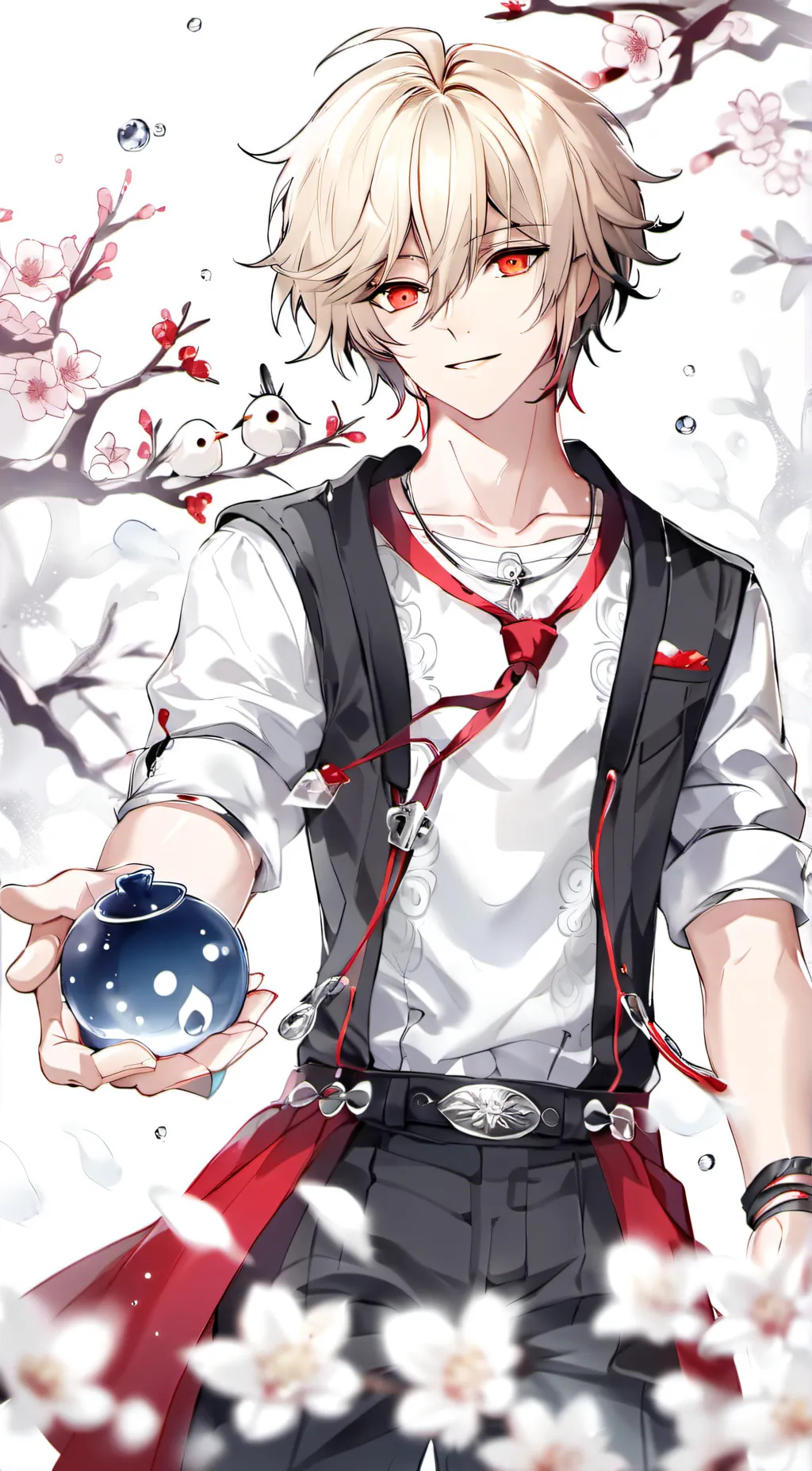 ai character: Koru background
