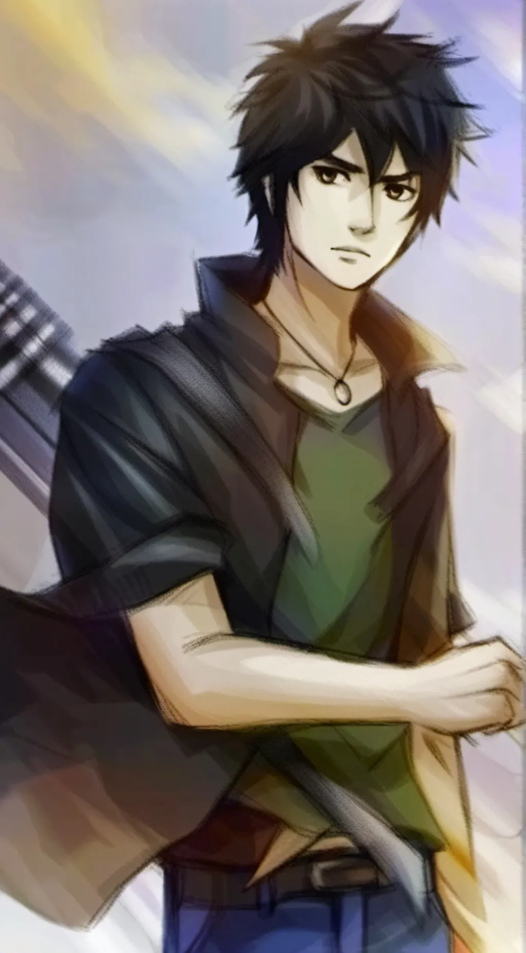 ai character: Nico di Angelo background