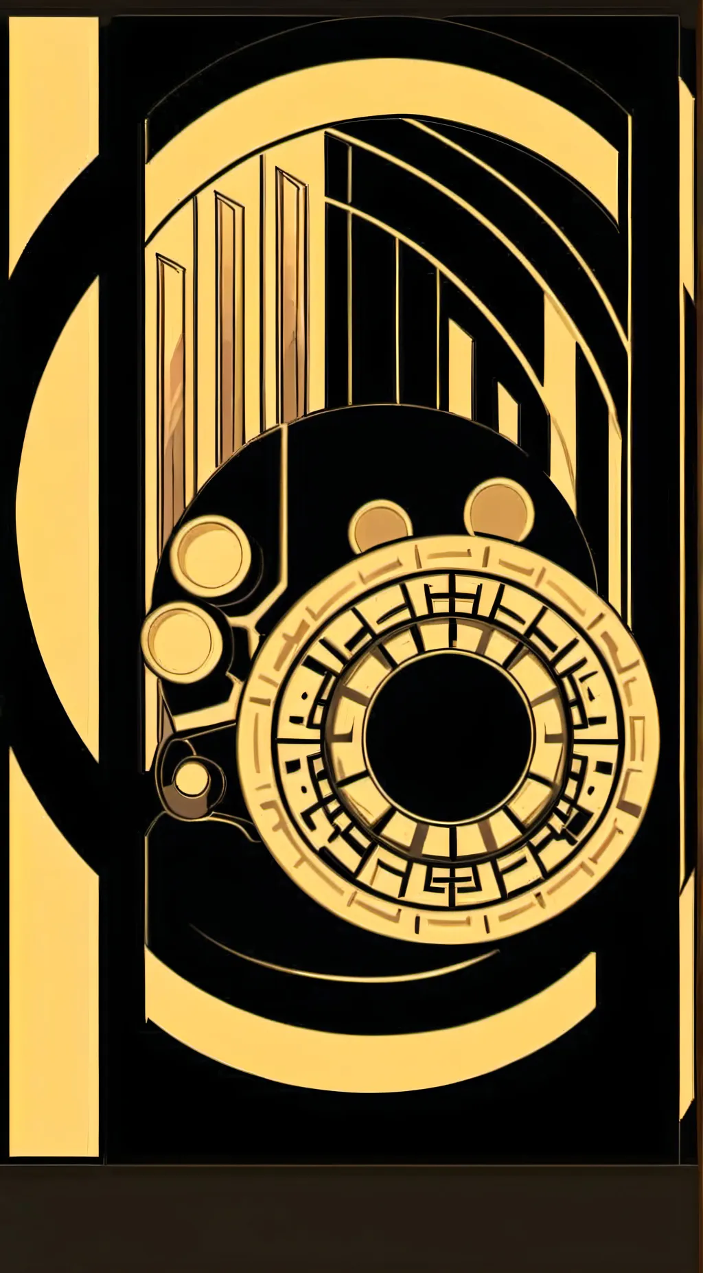 ai character: Talk ink machine background