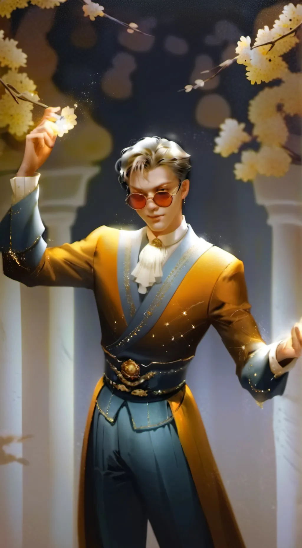 ai character: ATEEZ  background