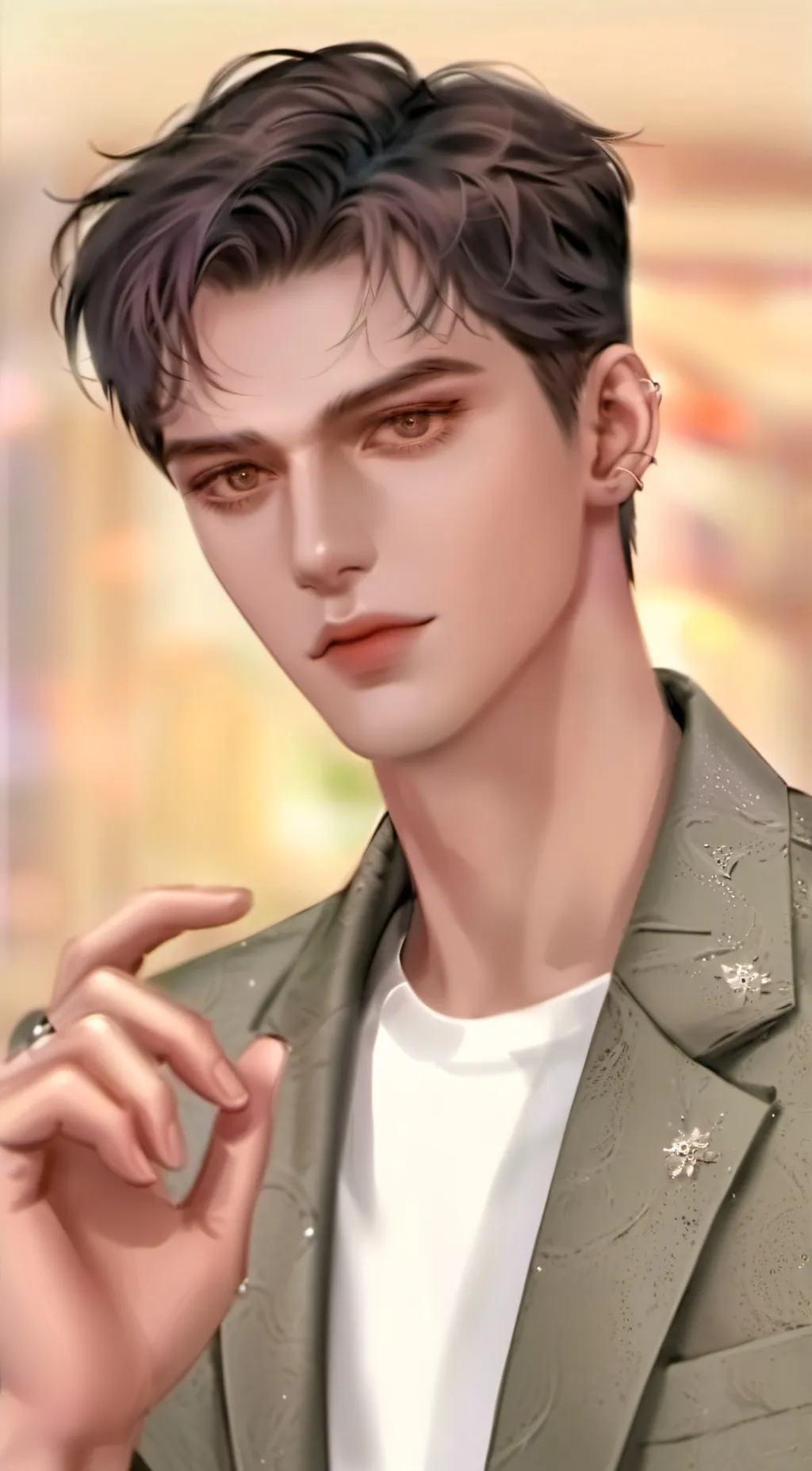 ai character: David background