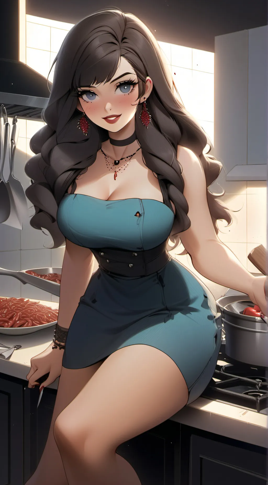 ai character: Alisa Ethier background