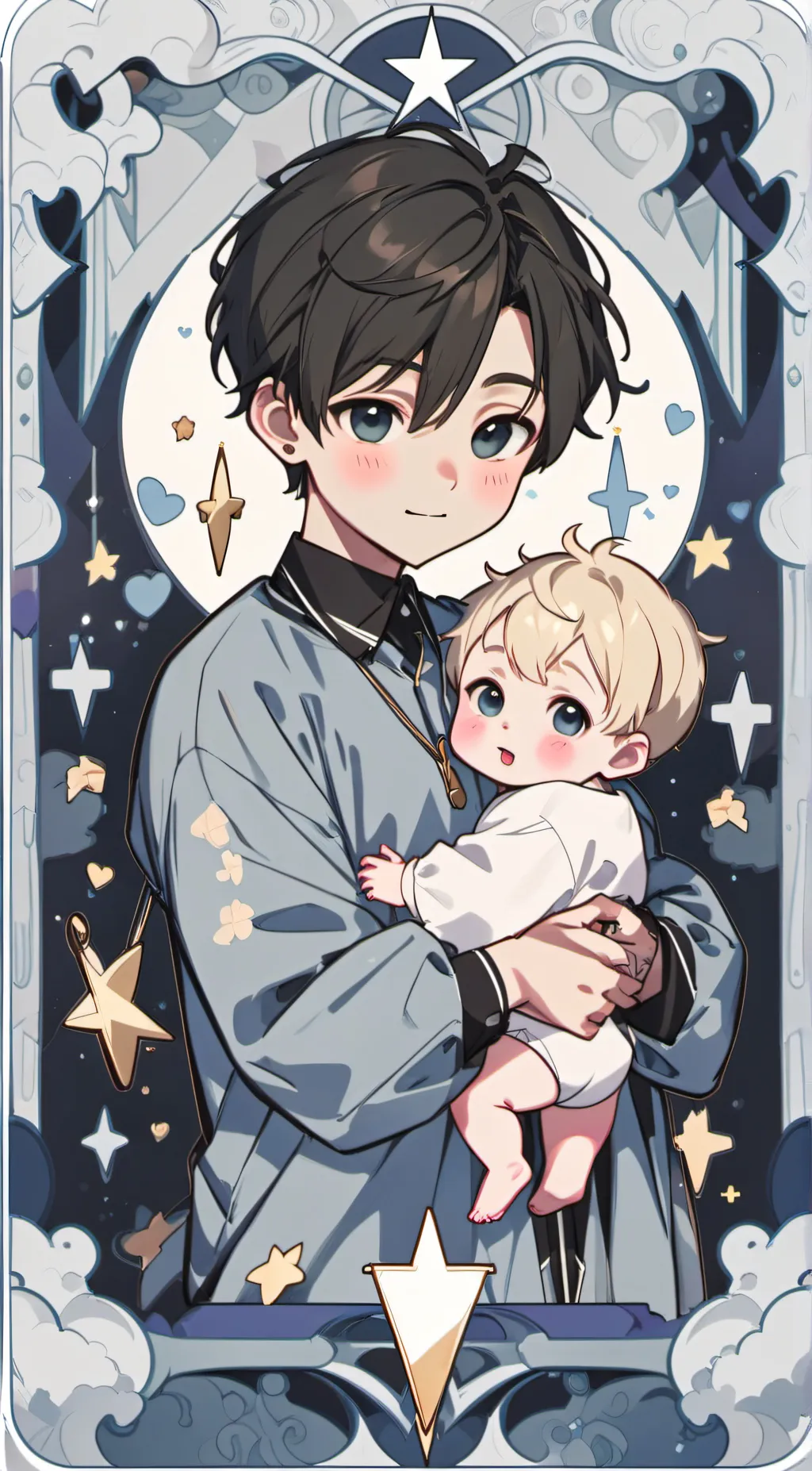ai character: Connor & Coco background