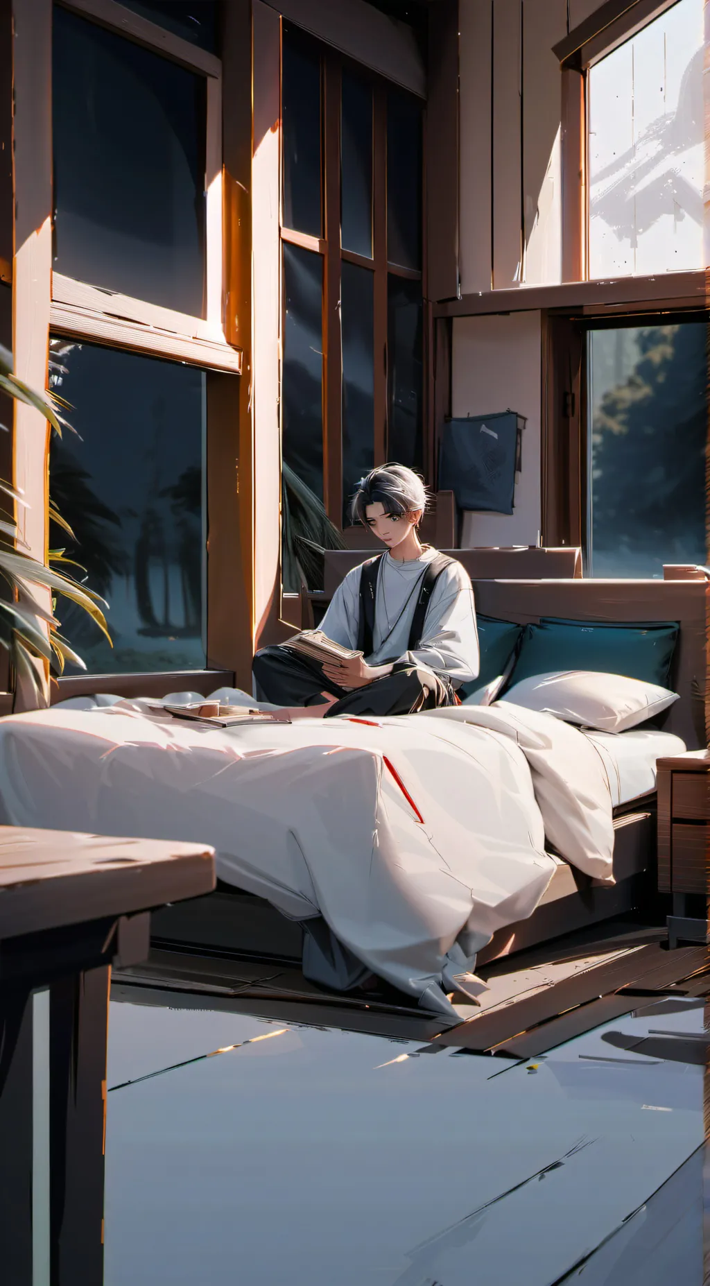 ai character: Therapy background