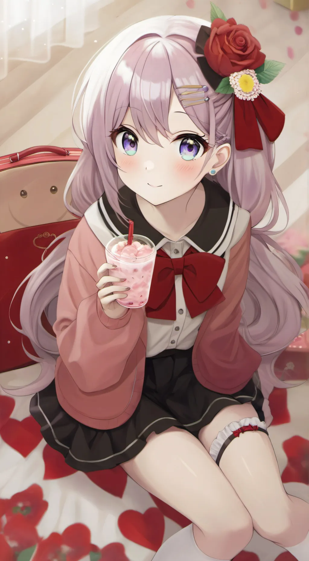 ai character: Allie background