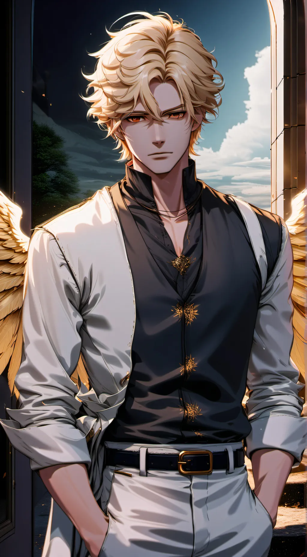 ai character: Valentin background