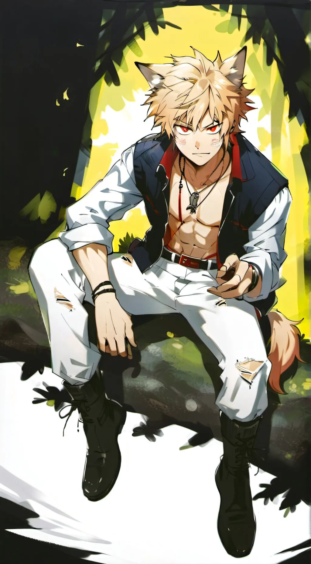 Talkie AI - Chat with Werewolf Bakugo