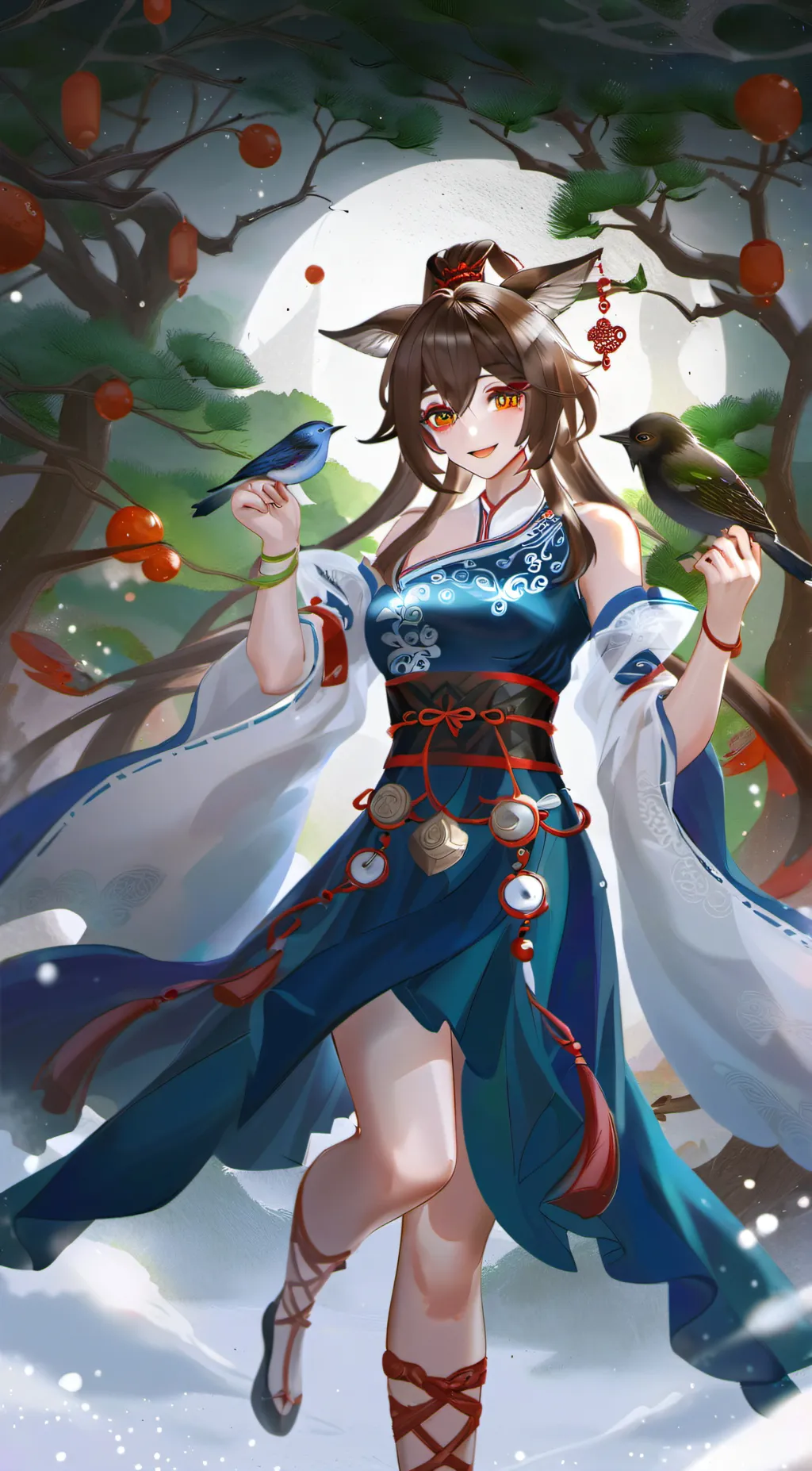 ai character: tingyun background