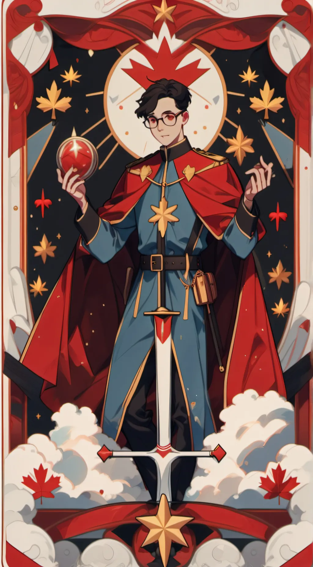 ai character: Your Canadian BFF background