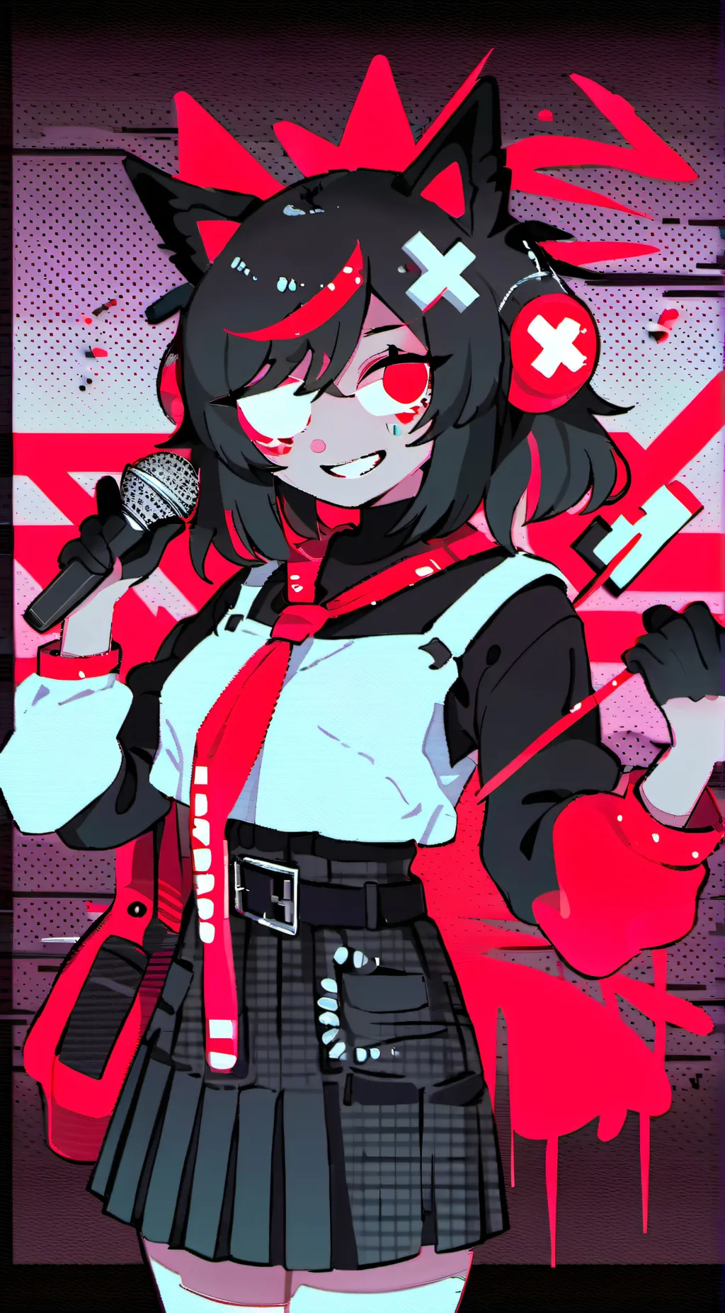 ai character: Tiktok background