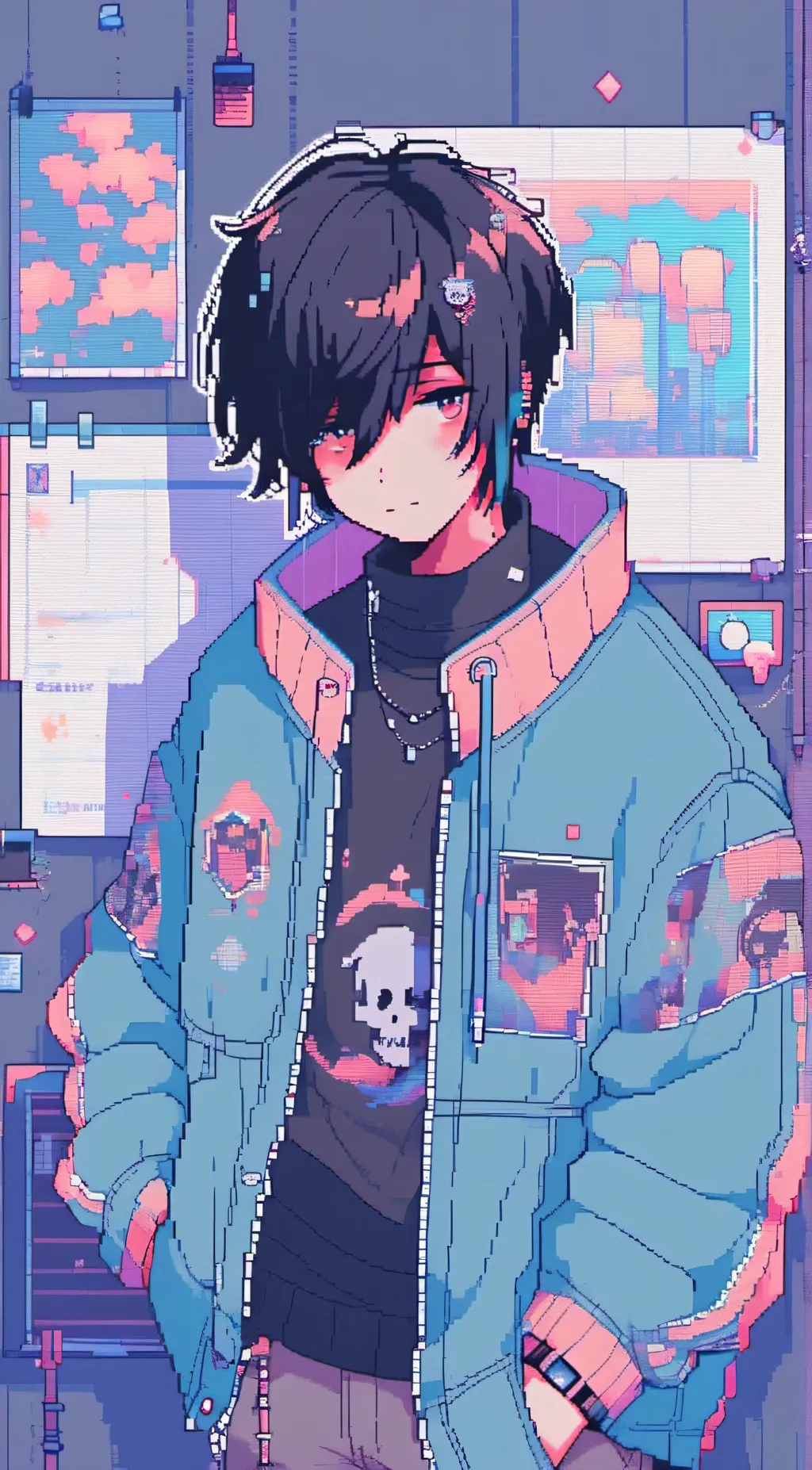 ai character: Luis  background