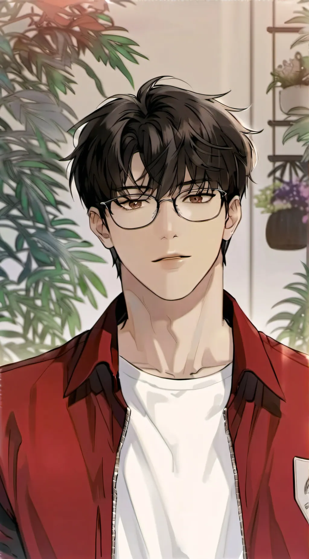 ai character: jay the bookworm  background