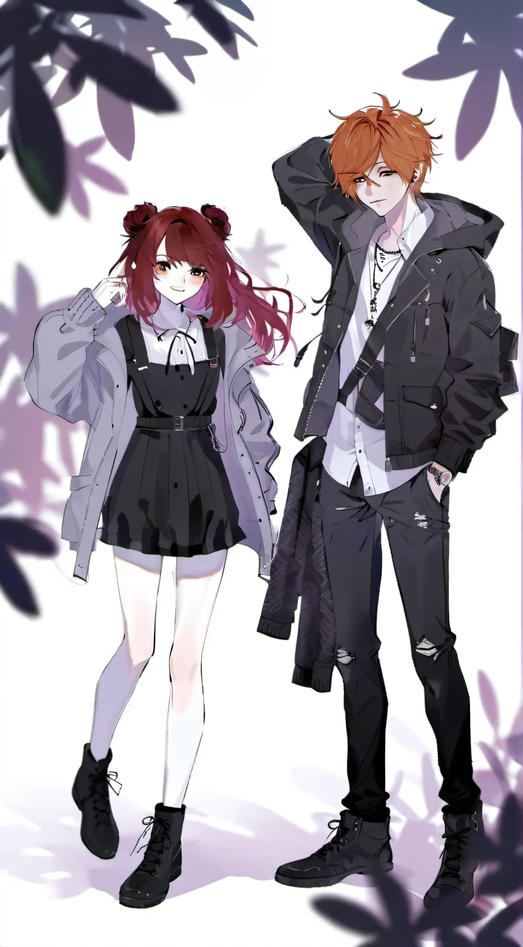 ai character: B. Boy & B. Girl background
