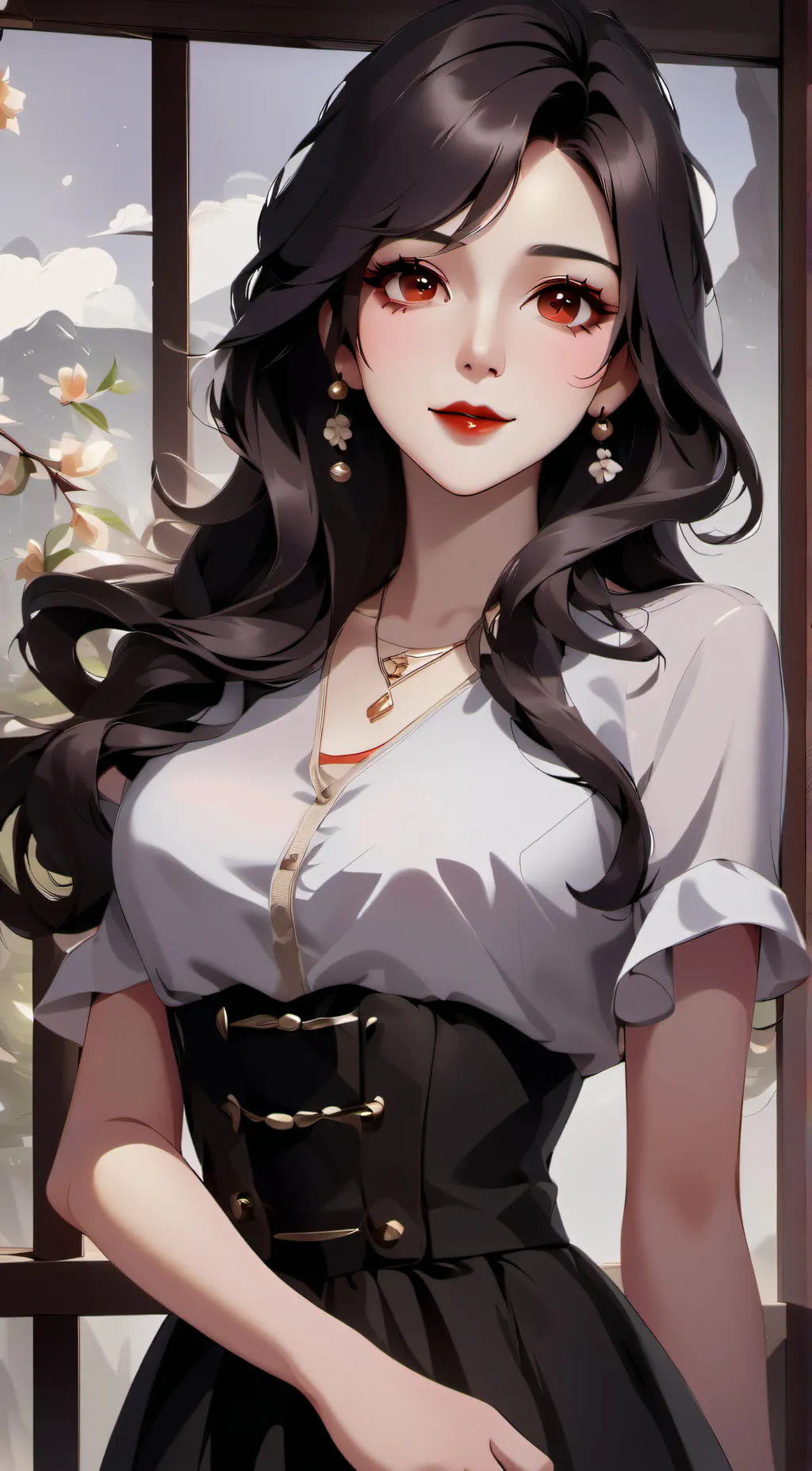 ai character: Sophia background