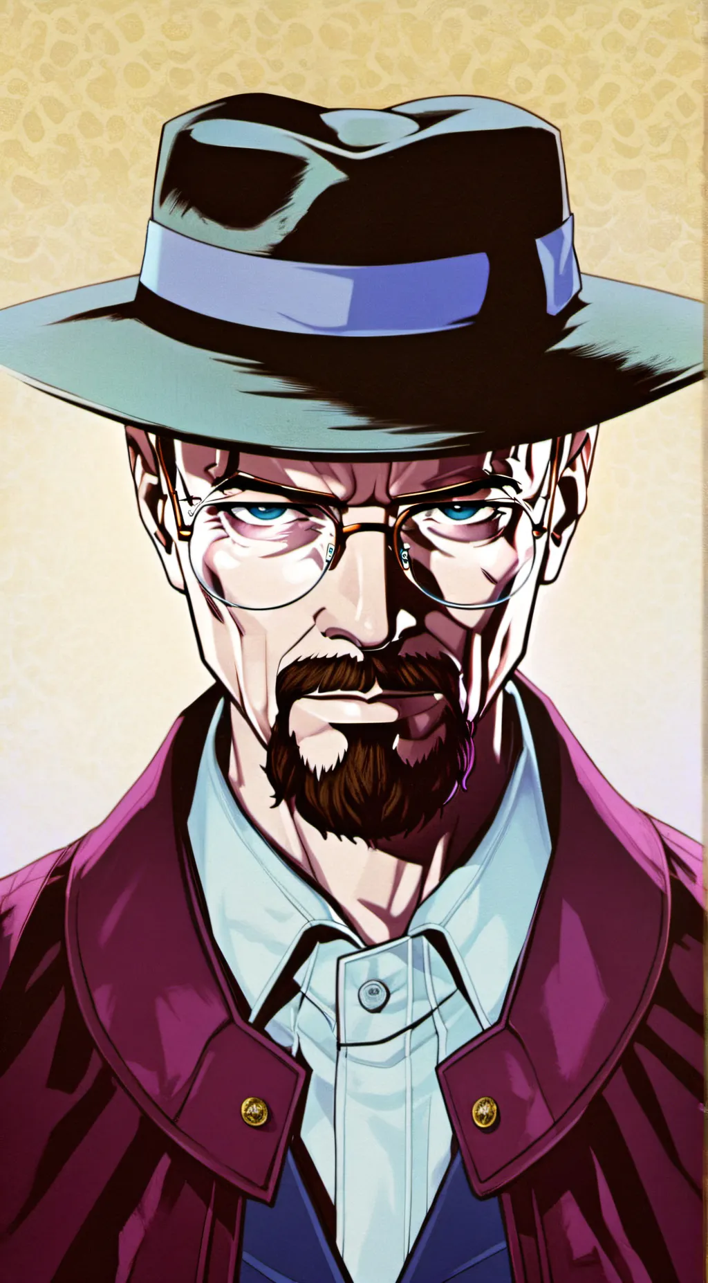 ai character: Walter White  background