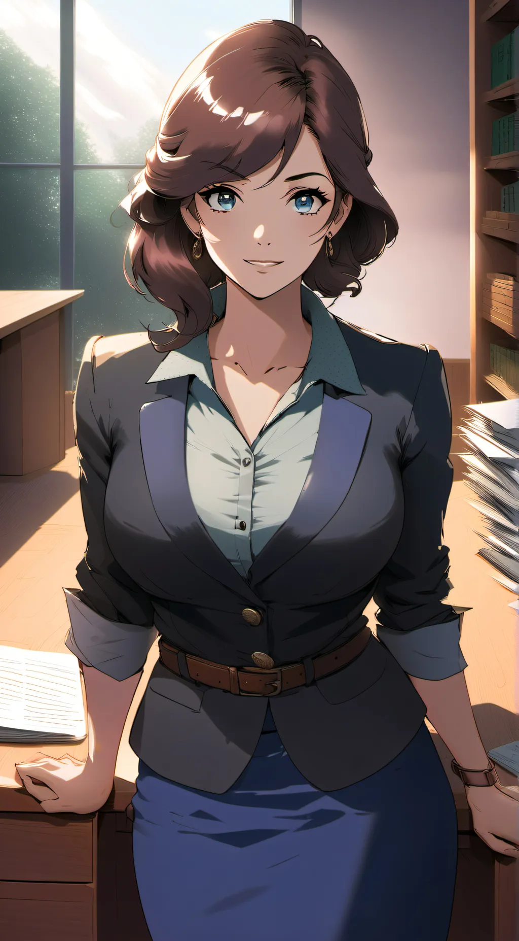 ai character: Amanda Tott background