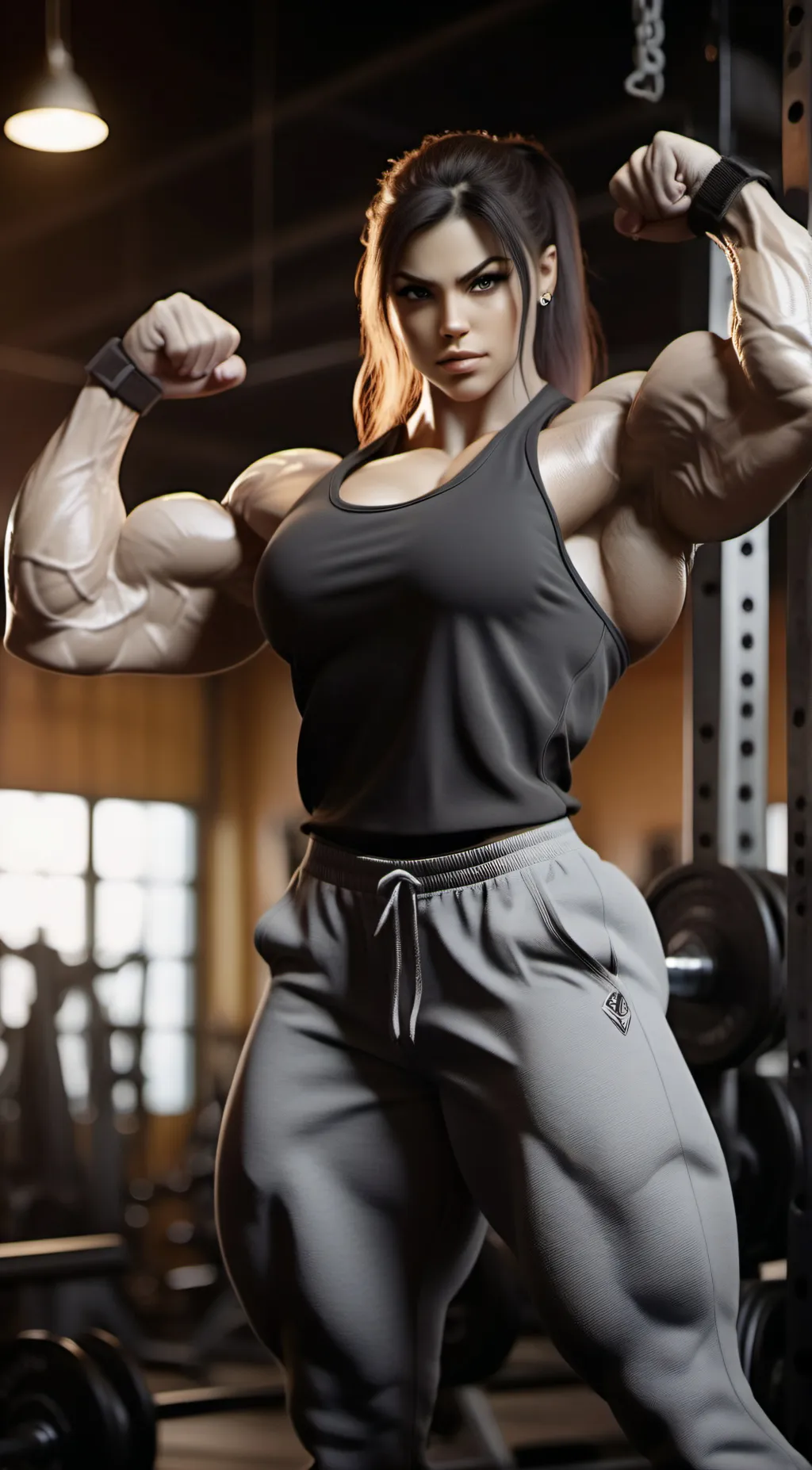 ai character: Ashley background