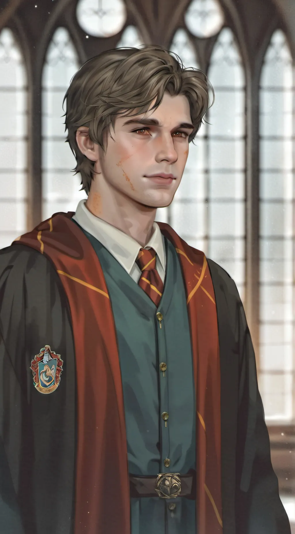 ai character: Remus lupin  background