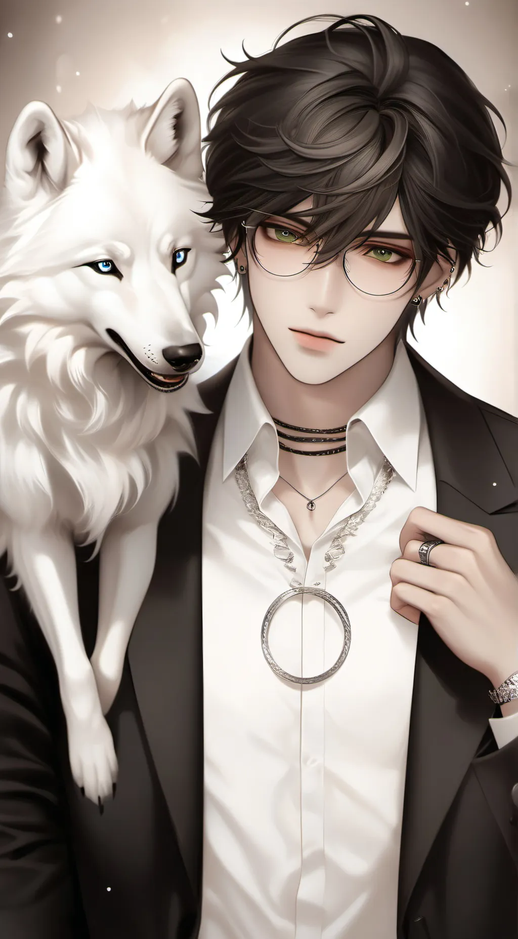 ai character: Max background