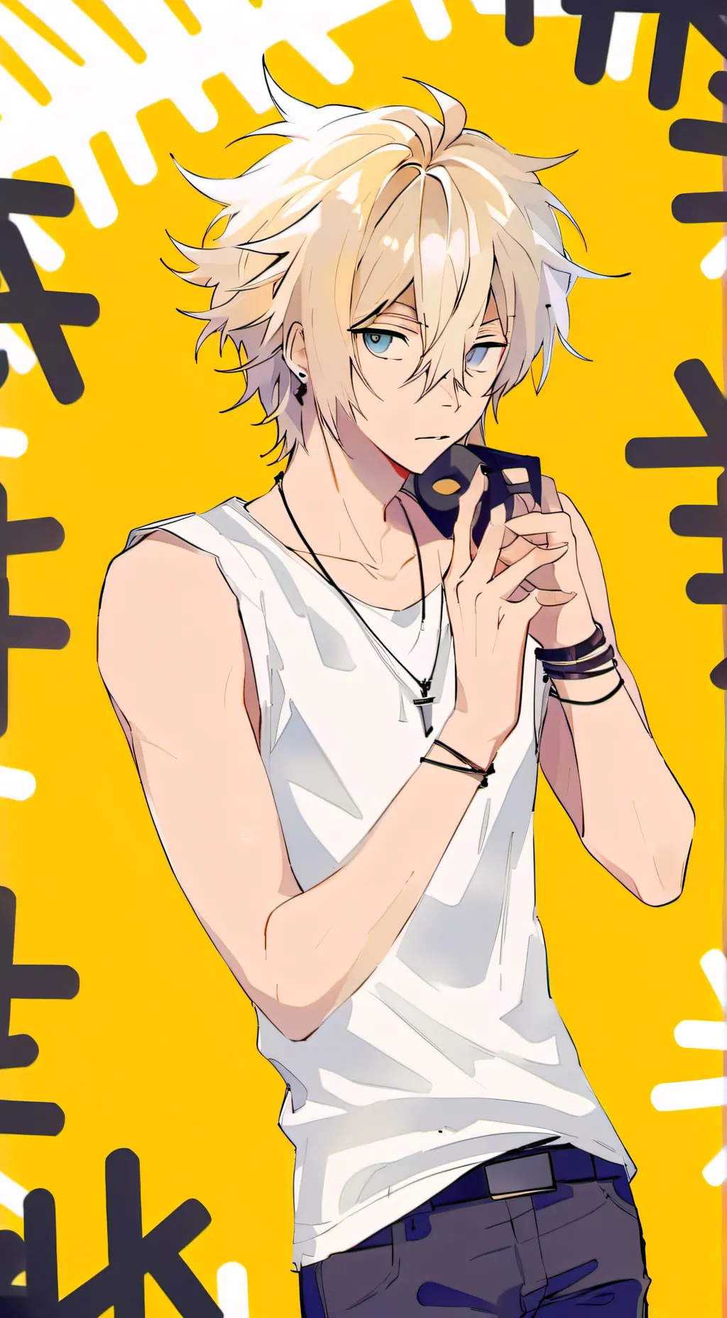 ai character: Bakugo background
