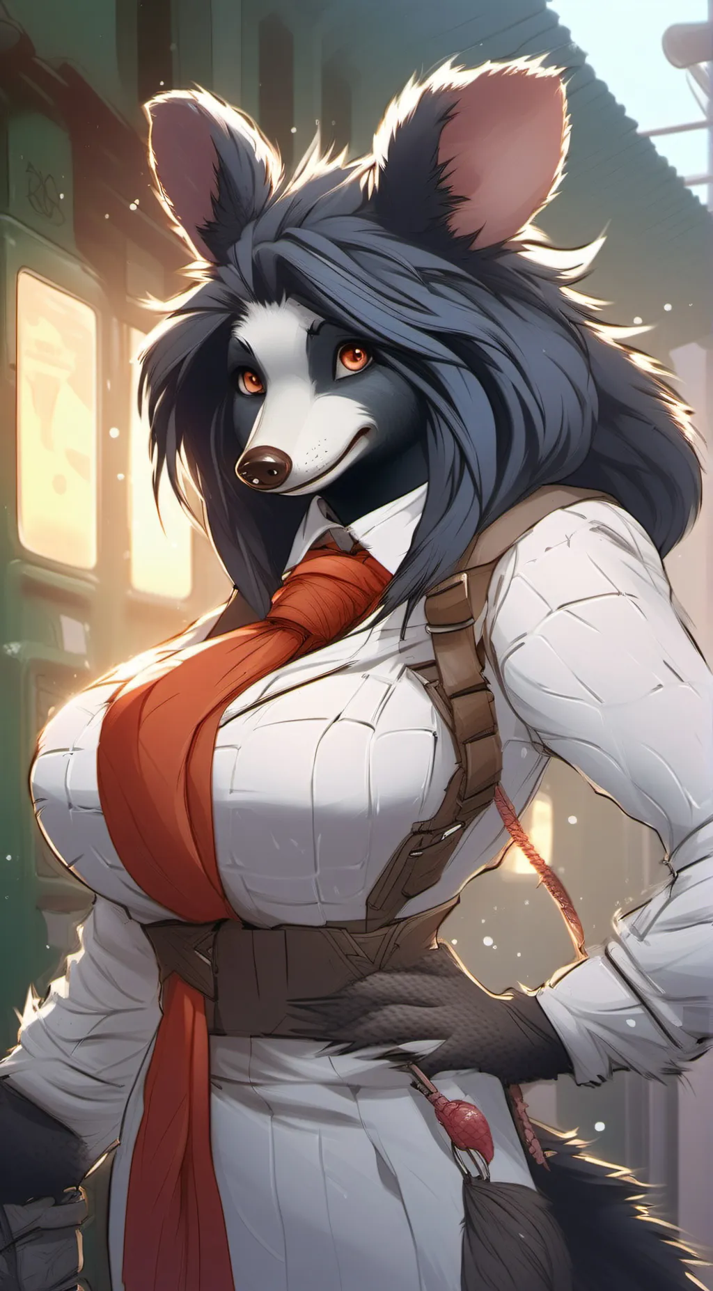 ai character: Jojo the possum  background