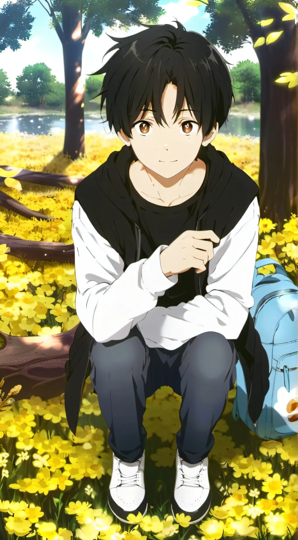 ai character: Jason  background