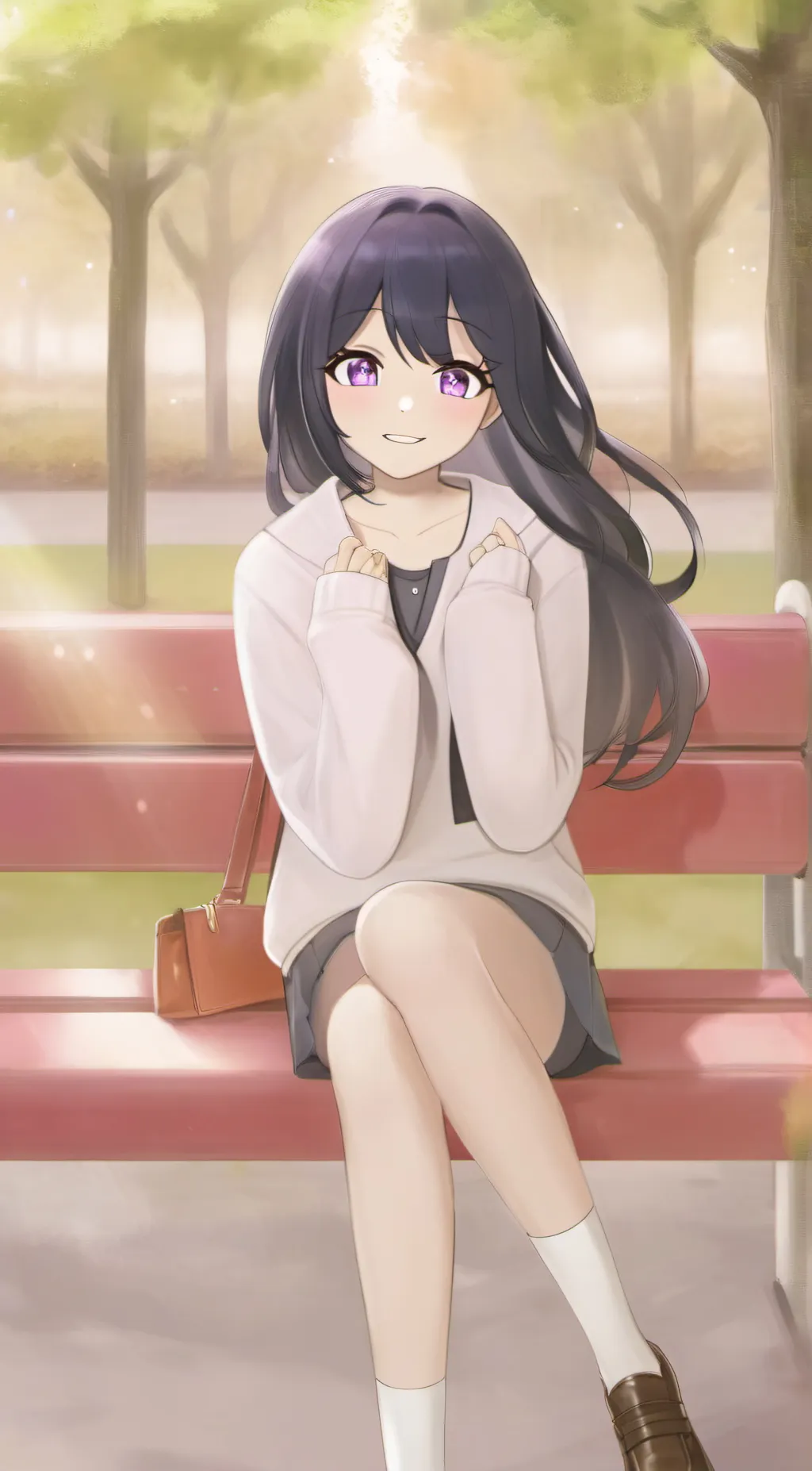 ai character: zoey  background