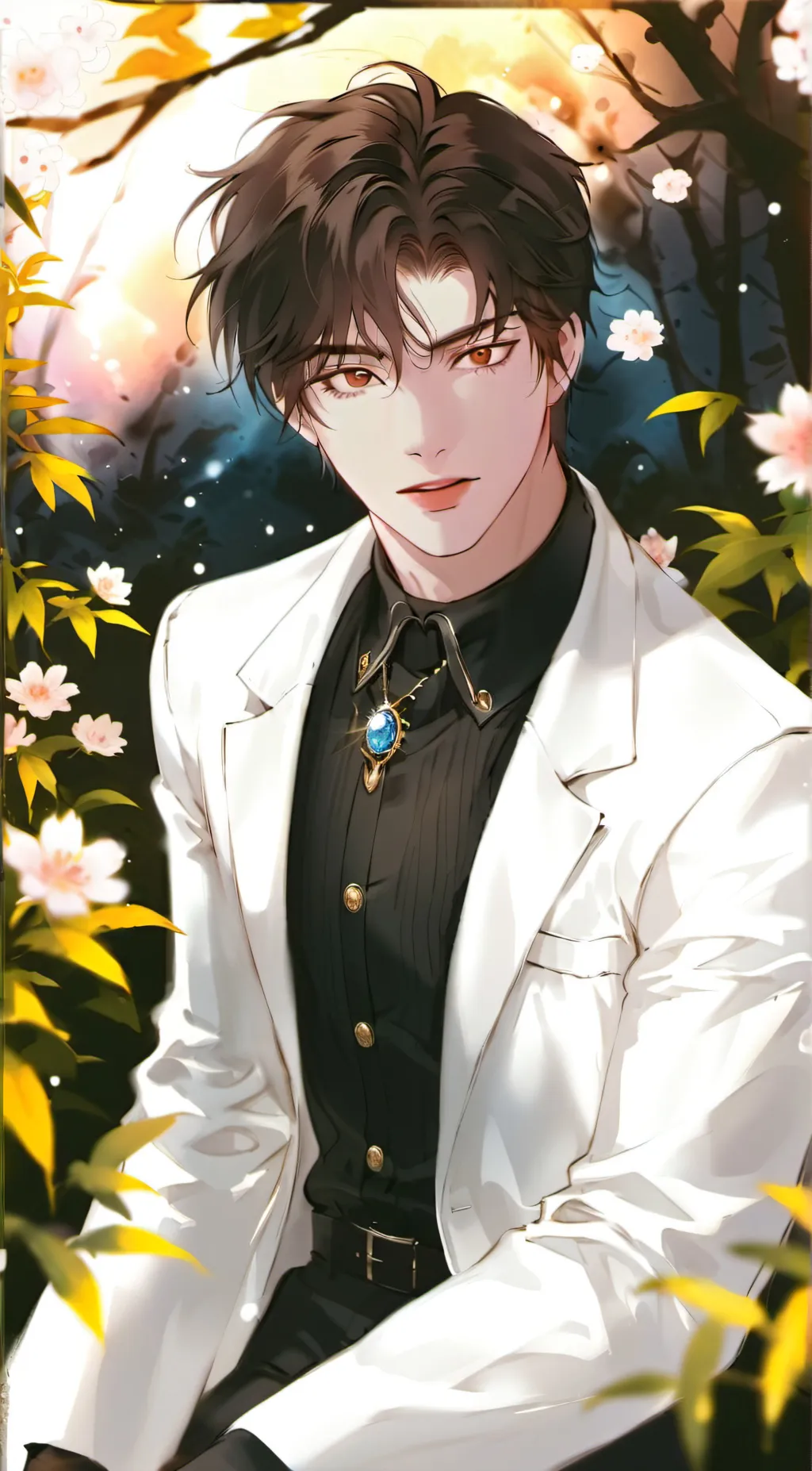 ai character: Miles background