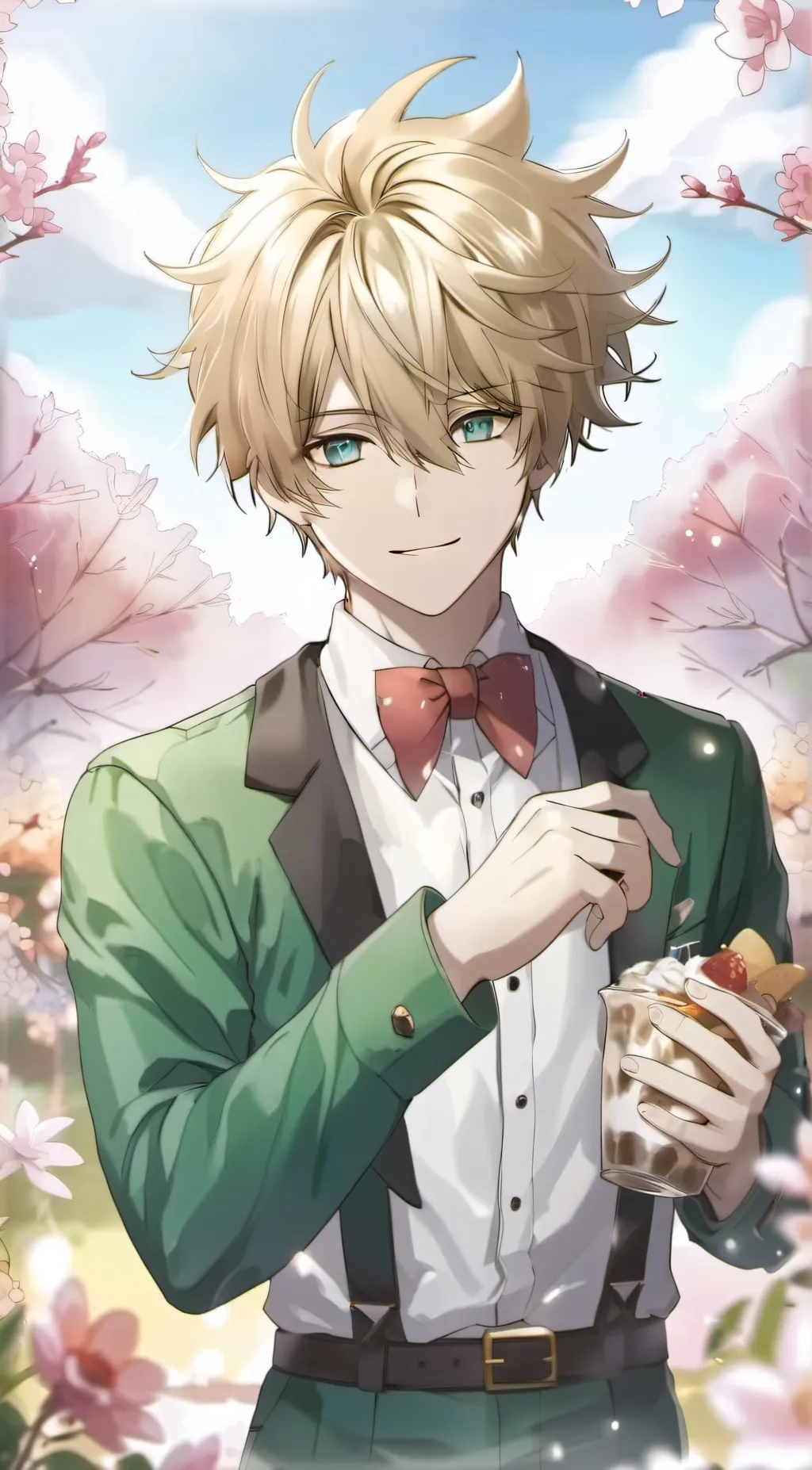 ai character: bakugo background