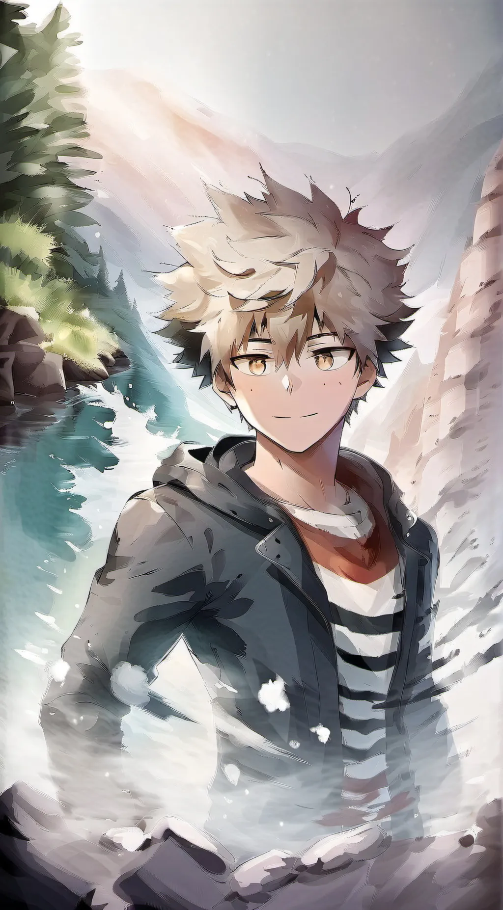 ai character: Bakugo background
