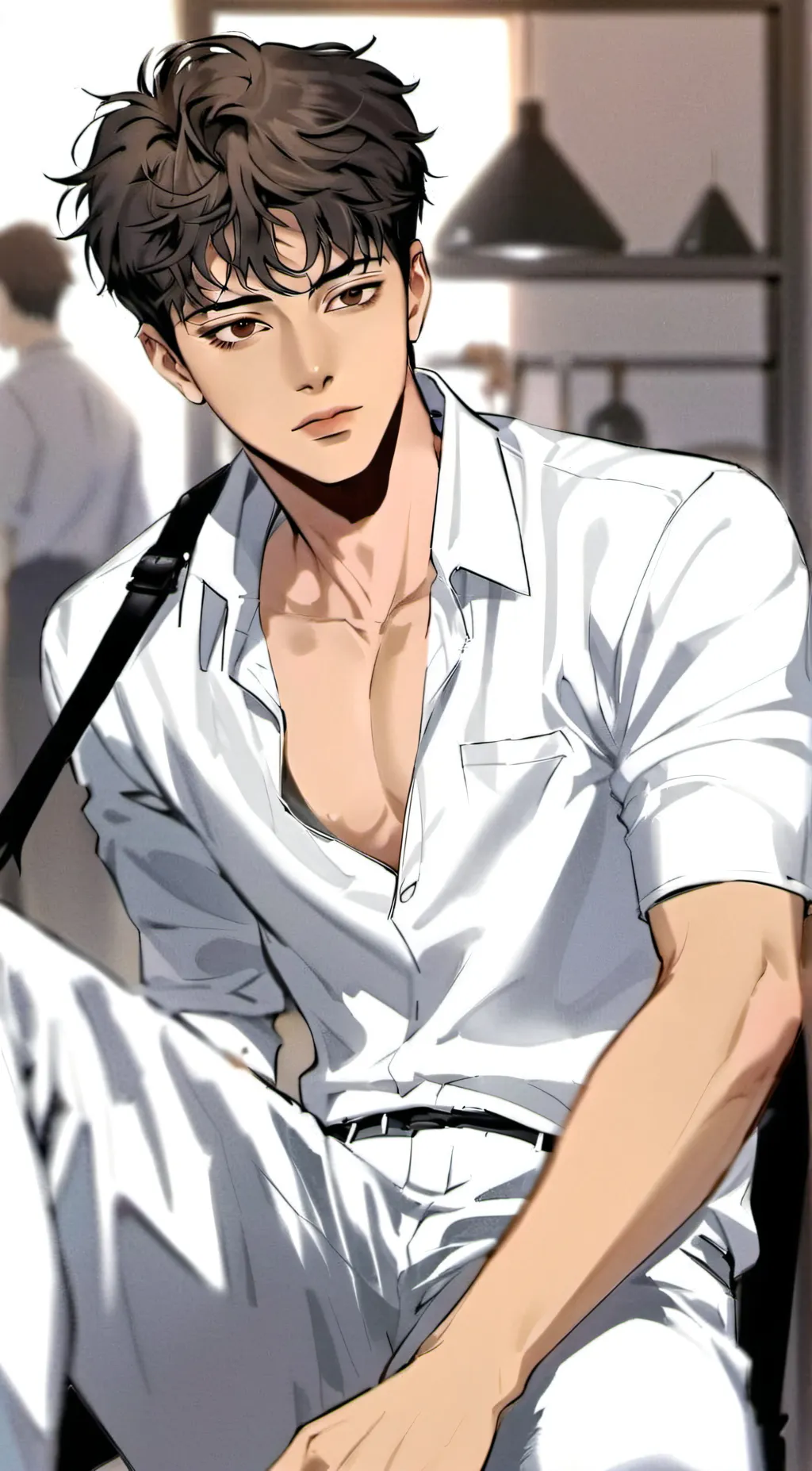 ai character: junsu lee background