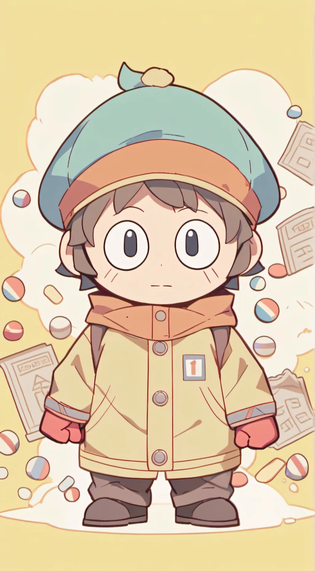ai character: stan marsh background