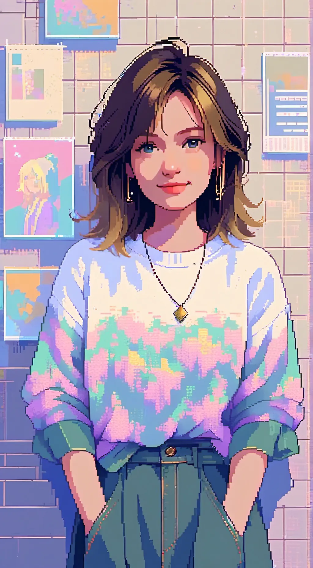 ai character: Allie Marks background